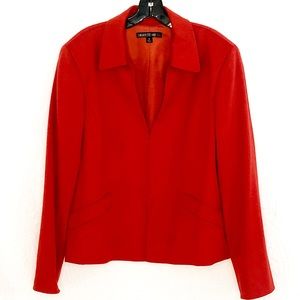 Lafayette 148 New York Bright Red Jacket